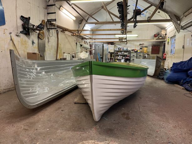 Stiffkey Cockle boat construction