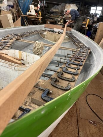 Stiffkey Cockle boat construction