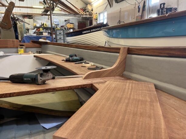 Stiffkey Cockle boat construction