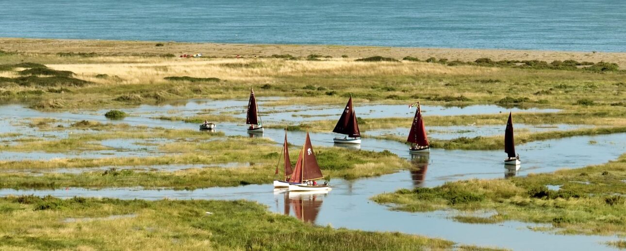 Stiffkey Cockles sailing home
